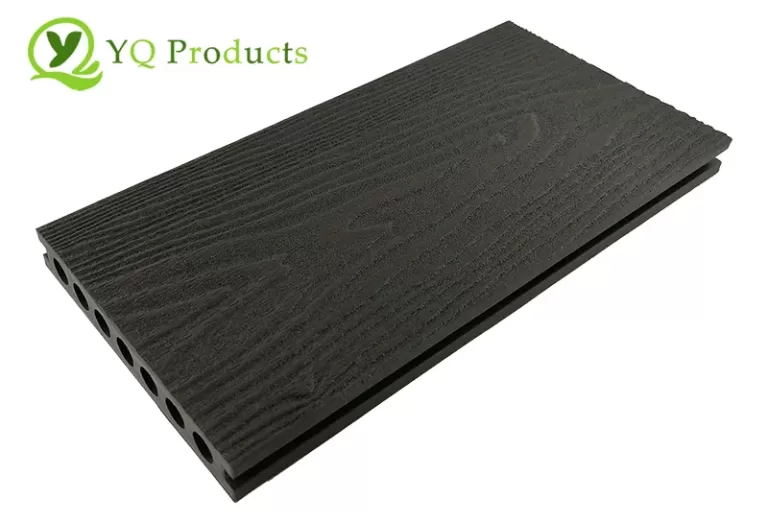 Rubber Co-extrusion WPC Decking