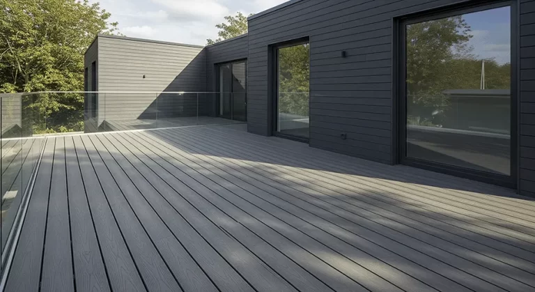 WPC Deep Embossed Conventional Decking