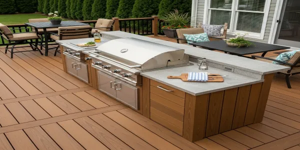 wood plastic composite（WPC）Decking
